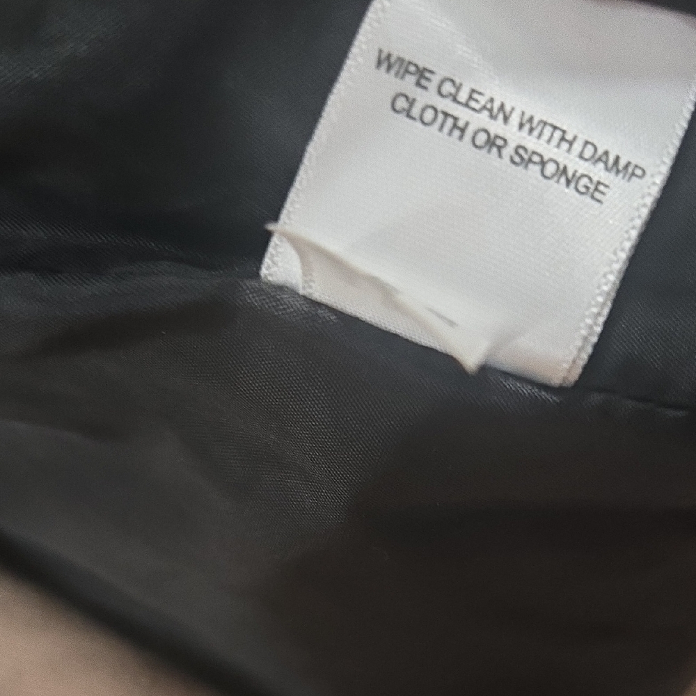 Marc New York Vegan Leather Black Quilted Vest, PM - NWT - Picture 5 of 7